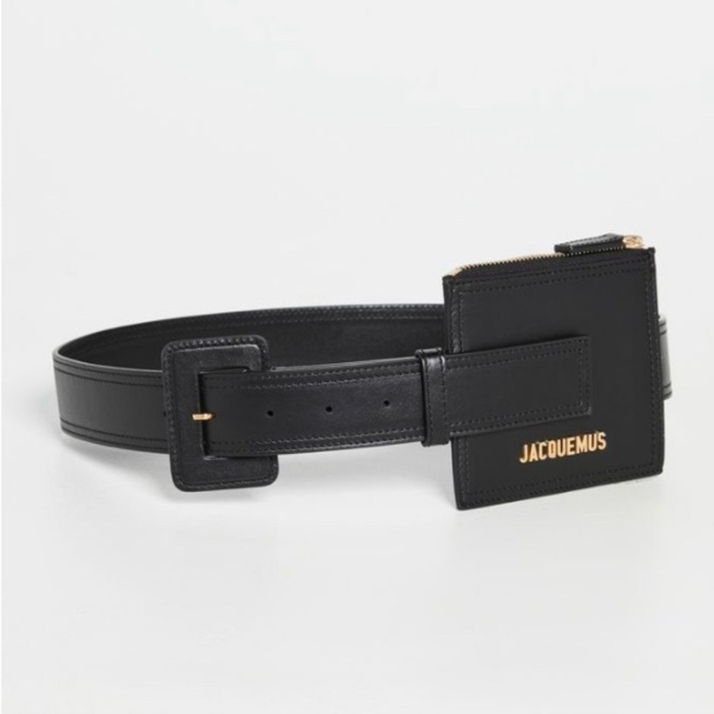 Jacquemus Square Leather Belt Bag.